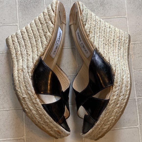Jimmy choo wedge heel slides - Picture 4 of 9